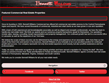 Tablet Screenshot of bennettwilliams.com